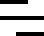 Menü-Icon mit drei horizontalen Linien auf schwarzem Hintergrund.